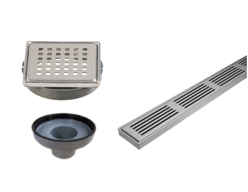 Single Point and Linear Shower Drains